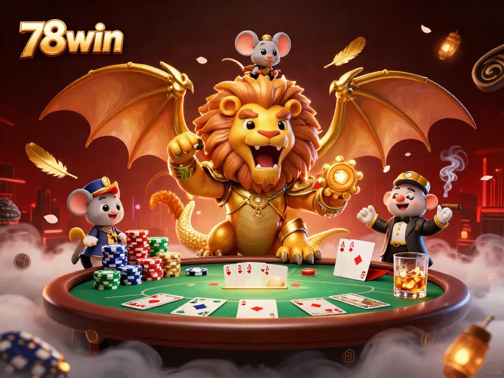 Experience the thrill of winning with 78win as a mighty chimera and mouse jockey dominate the casino scene.
