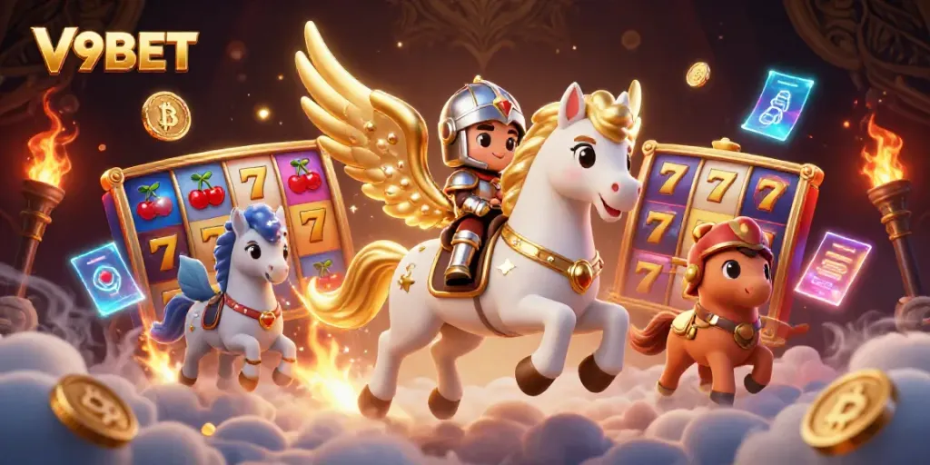 Experience thrilling gameplay with V9BET’s dynamic and vibrant slot machine universe