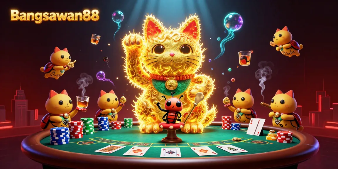Engage with exciting casino action on Bangsawan88's vibrant platform showcasing game elements and lucky motifs.