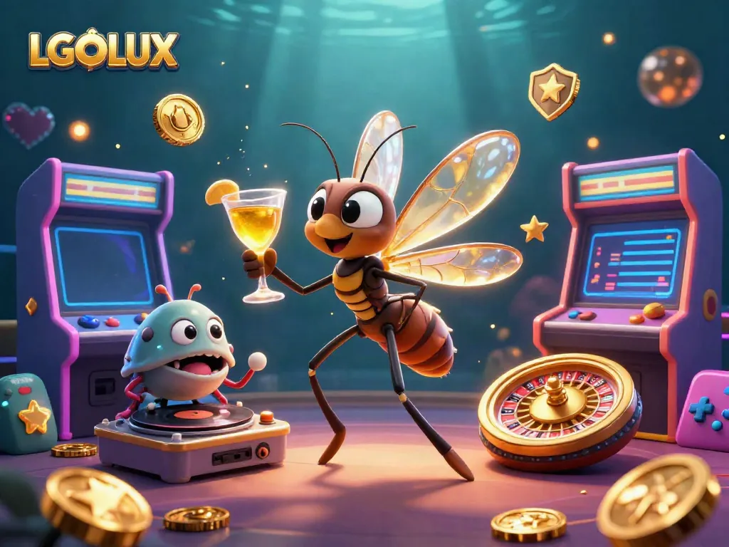 Experience thrilling gameplay at LGOLUX with vibrant casino visuals and dynamic gaming elements.