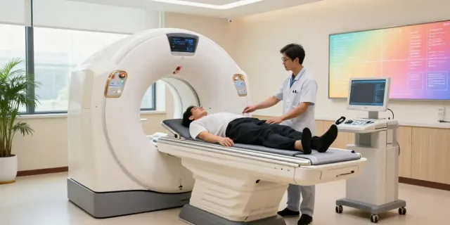 Moderne Diagnosetechnik im Diagnostikzentrum Radiologie Wolfsburg mit freundlichem Personal und fortschrittlichem CT-Gerät.